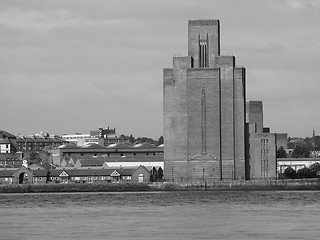 Image showing View of Birkenhead in Liverpool