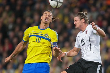 Image showing Austria vs. Sweden