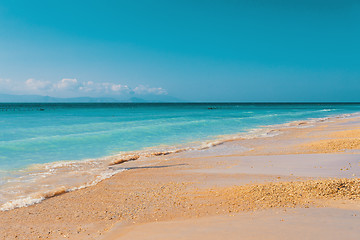 Image showing dream beach Bali Indonesia, Nusa Penida island