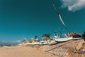 Image showing catamaran boat, Bali Indonesia