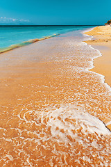 Image showing dream beach Bali Indonesia, Nusa Penida island