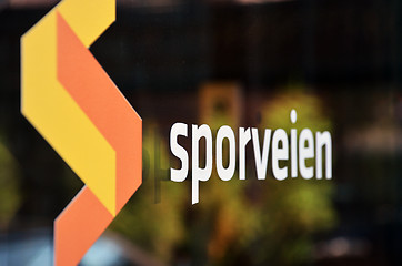 Image showing Sporveien logo sign