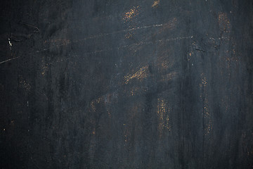 Image showing Black distressed background