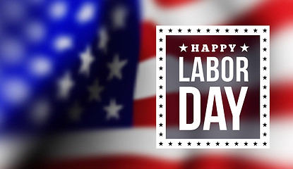 Image showing Happy labor day