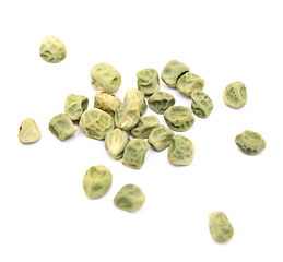 Image showing dry peas on white