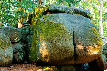 Image showing rock formation Devil Ass, Czech Canada