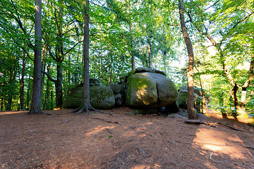 Image showing rock formation Devil Ass, Czech Canada