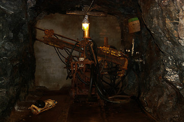 Image showing Mine at Poehla, Erz Mountains, Germany