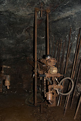 Image showing Mine at Poehla, Erz Mountains, Germany