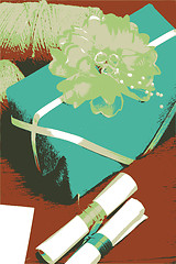 Image showing gift box vector illustration