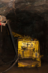 Image showing Mine at Poehla, Erz Mountains, Germany