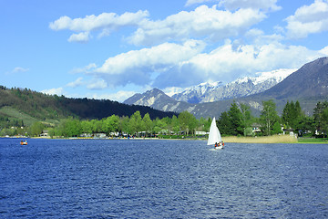 Image showing Caldonazzo lake