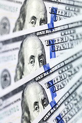 Image showing American dollars, close-up