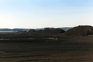 Image showing extraction of peat