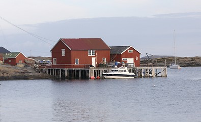 Image showing Norwegian seahouse