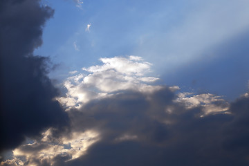 Image showing sky with clouds