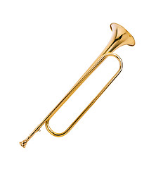 Image showing trombone one of the music instrument