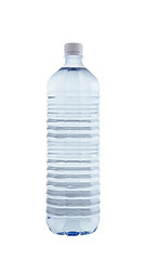 Image showing Bottled water isolated over a white background
