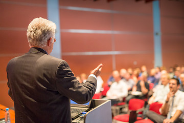 Image showing Speaker at Business Conference and Presentation.