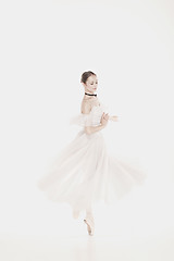 Image showing Romantic Beauty. Retro Style ballerinas