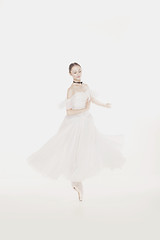 Image showing Romantic Beauty. Retro Style ballerinas