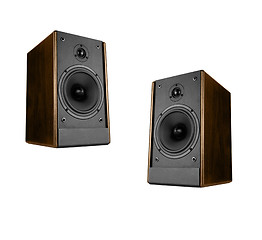 Image showing Two great loud speakers