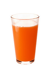 Image showing carrot juice