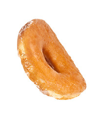 Image showing classic donut isolated on a white background
