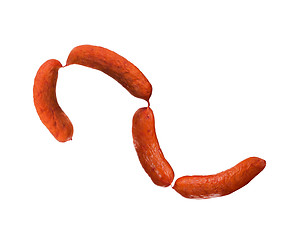 Image showing sausages isolated