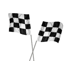 Image showing Checkered flag