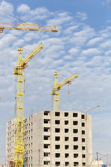 Image showing construction of a new home