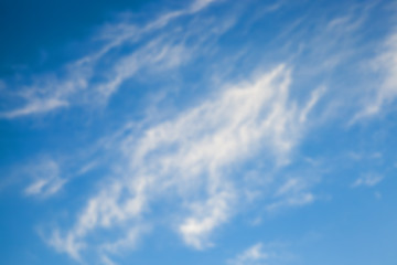 Image showing photographed the sky with clouds