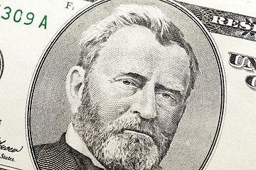 Image showing American dollars, close-up