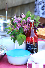 Image showing red currant lemonade