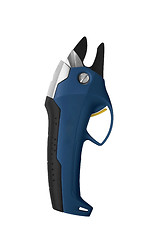 Image showing secateurs isolated on a white background