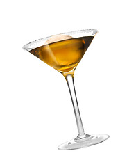 Image showing glass of martini