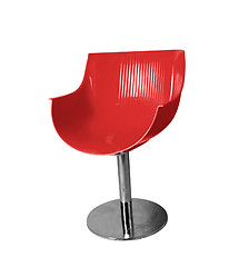 Image showing red chair