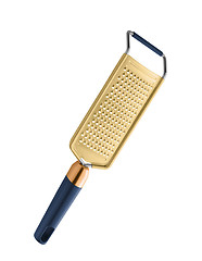 Image showing metal grater isolated
