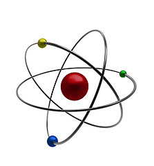 Image showing atoms