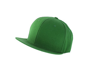 Image showing green cap with clipping path