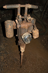 Image showing Mine at Poehla, Erz Mountains, Germany