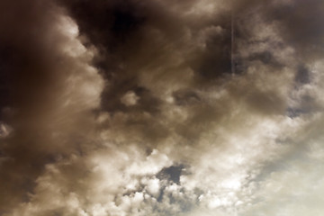 Image showing sky with clouds