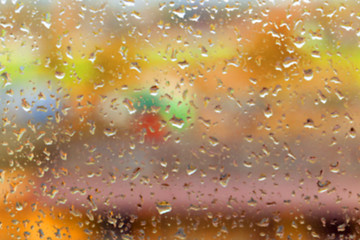 Image showing drops on glass