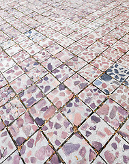 Image showing paving tiles, close-up