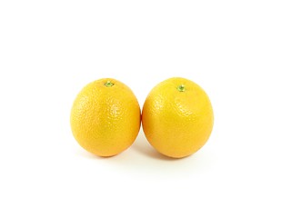 Image showing Two Oranges
