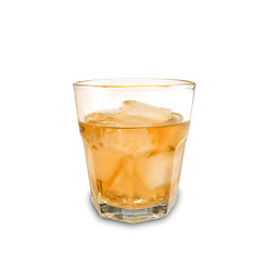 Image showing glass of whiskey