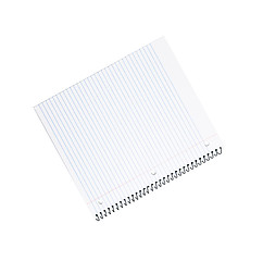 Image showing Spiral bound note pad