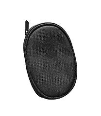Image showing Black wallet case isolated on white
