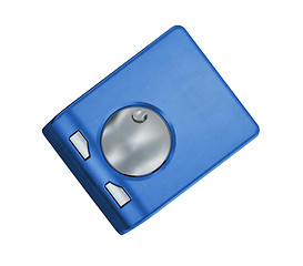 Image showing blue remote controle