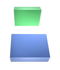 Image showing Blank Box on White